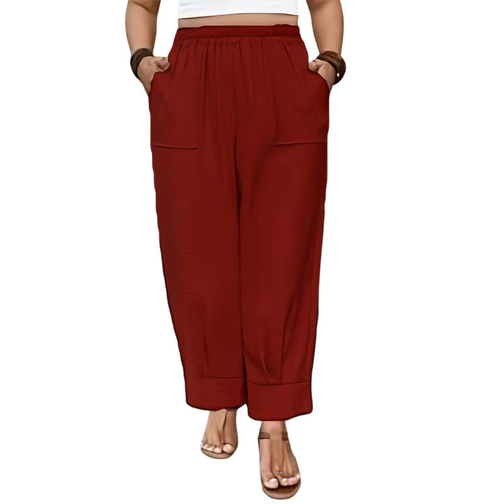 Chloe | Stylish High Waisted Wide Leg Linen Pants