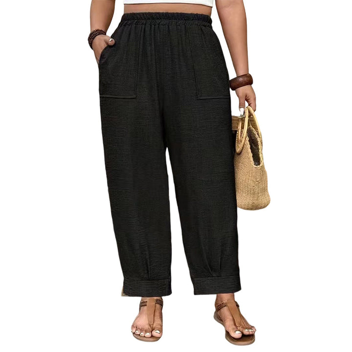 Chloe | Stylish High Waisted Wide Leg Linen Pants