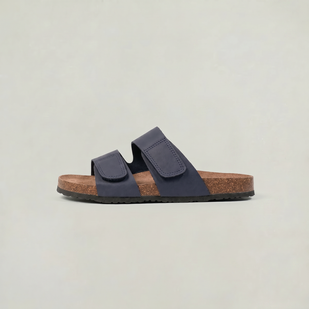 Cooper | Relaxed Adjustable Double Strap Mens Slides