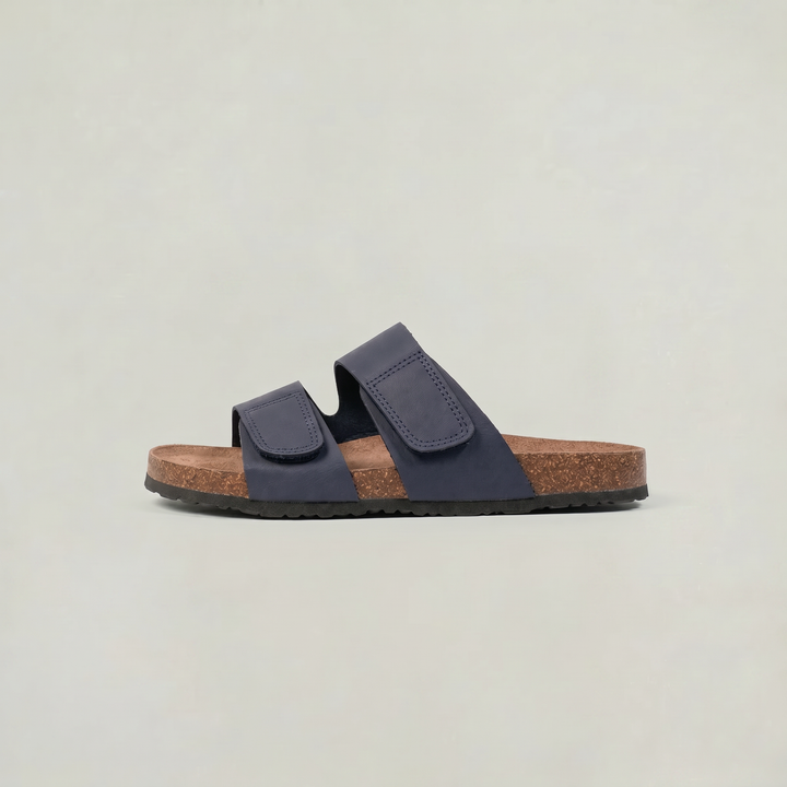 Cooper | Relaxed Adjustable Double Strap Mens Slides