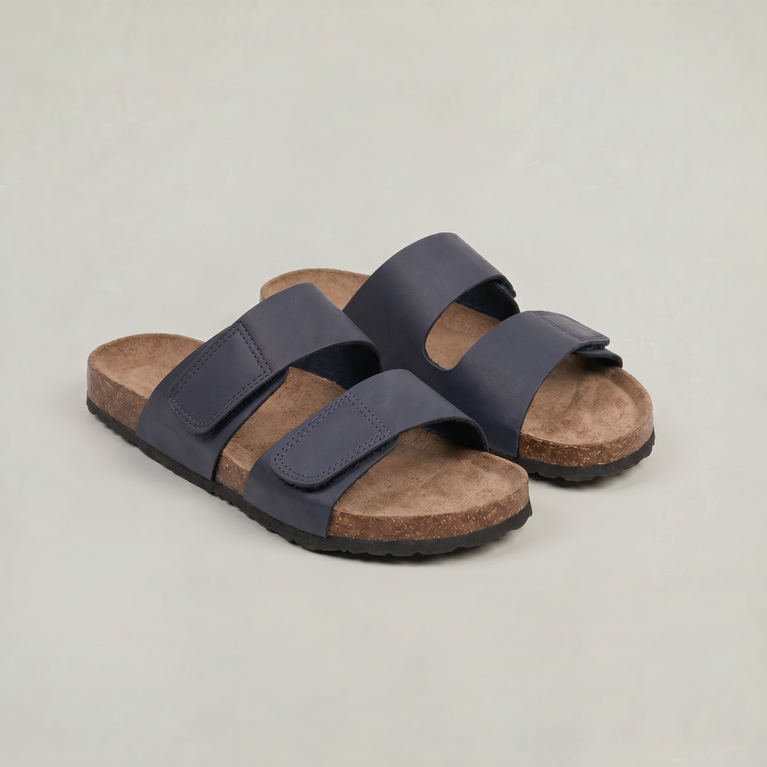 Cooper | Relaxed Adjustable Double Strap Mens Slides