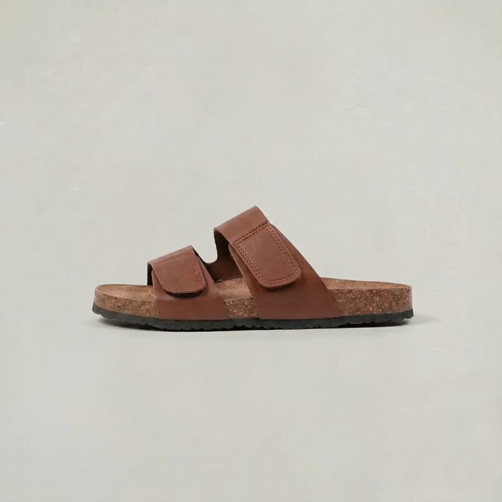 Cooper | Relaxed Adjustable Double Strap Mens Slides