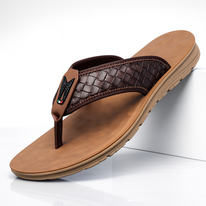 Finn | Woven Strap Slip-On Mens Slides