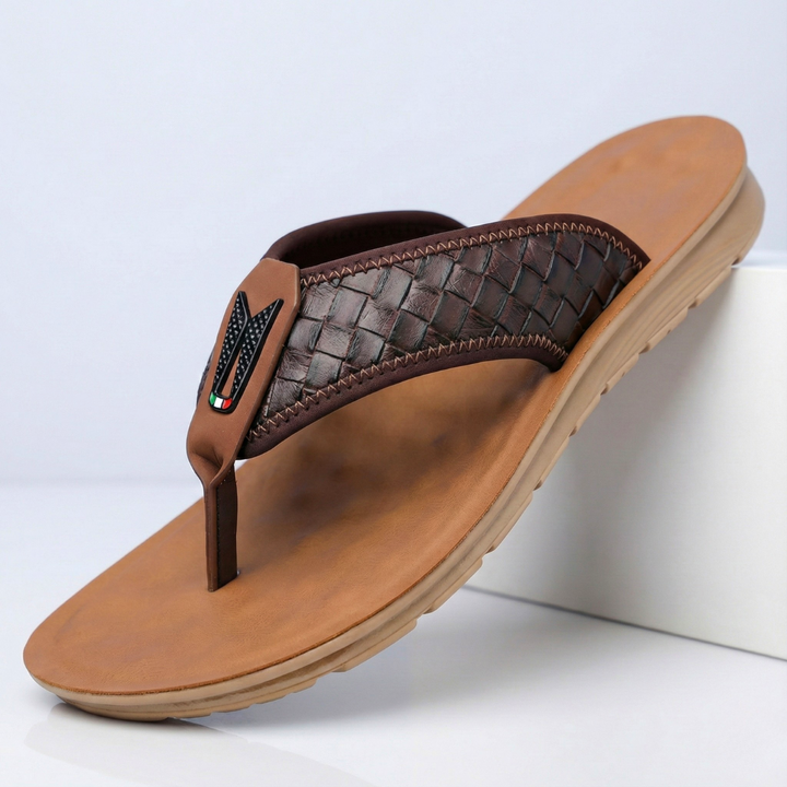 Finn | Woven Strap Slip-On Mens Slides