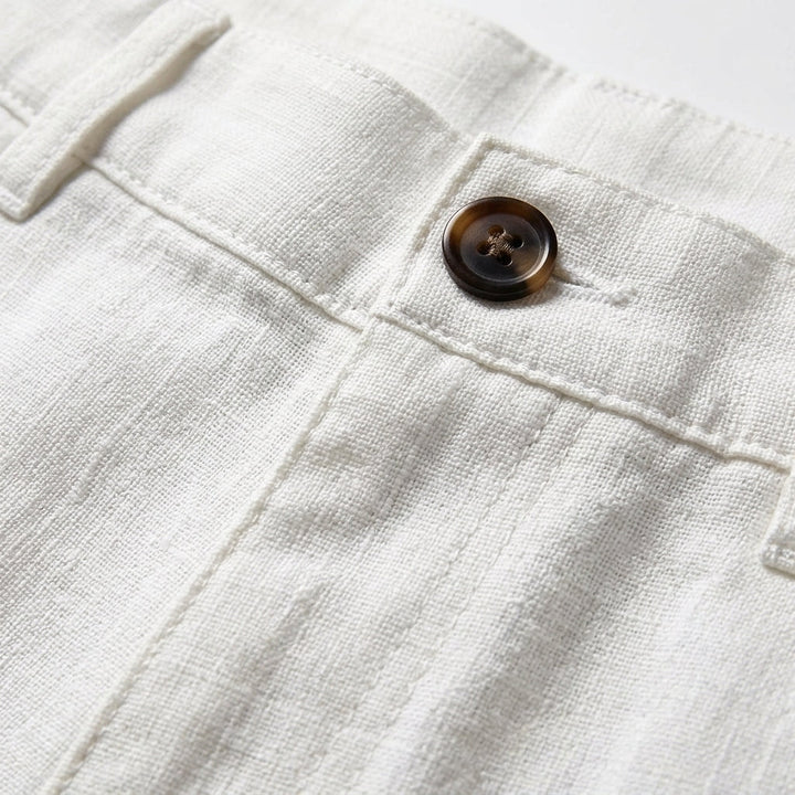 Remy | Relaxed Fit Summer Bermuda Linen Shorts