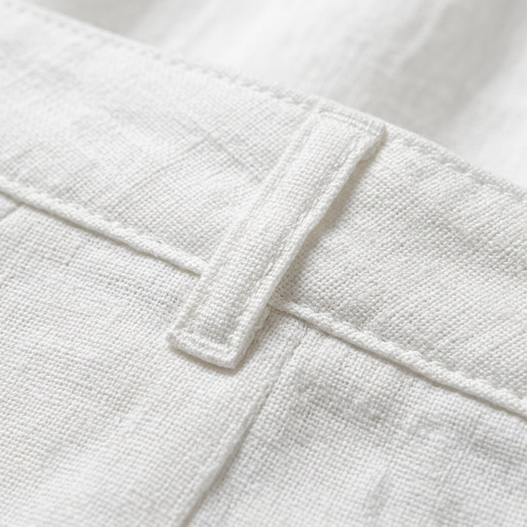 Remy | Relaxed Fit Summer Bermuda Linen Shorts