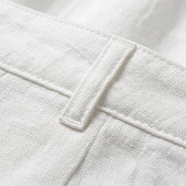 Remy | Relaxed Fit Summer Bermuda Linen Shorts