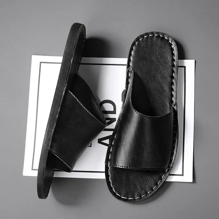 Samuel | Classic Single Strap Mens Slides
