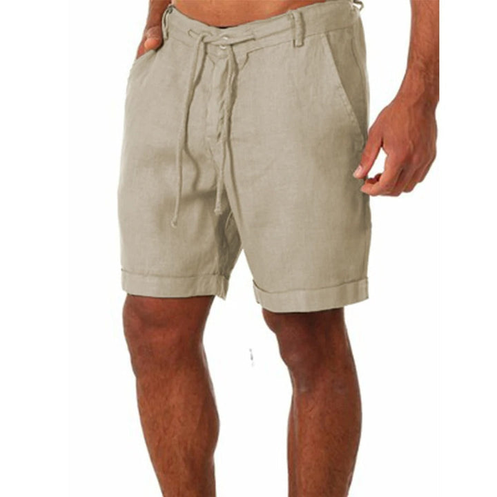 Theo | Effortless Summer Drawstring Linen Shorts