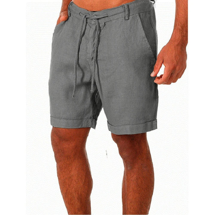 Theo | Effortless Summer Drawstring Linen Shorts