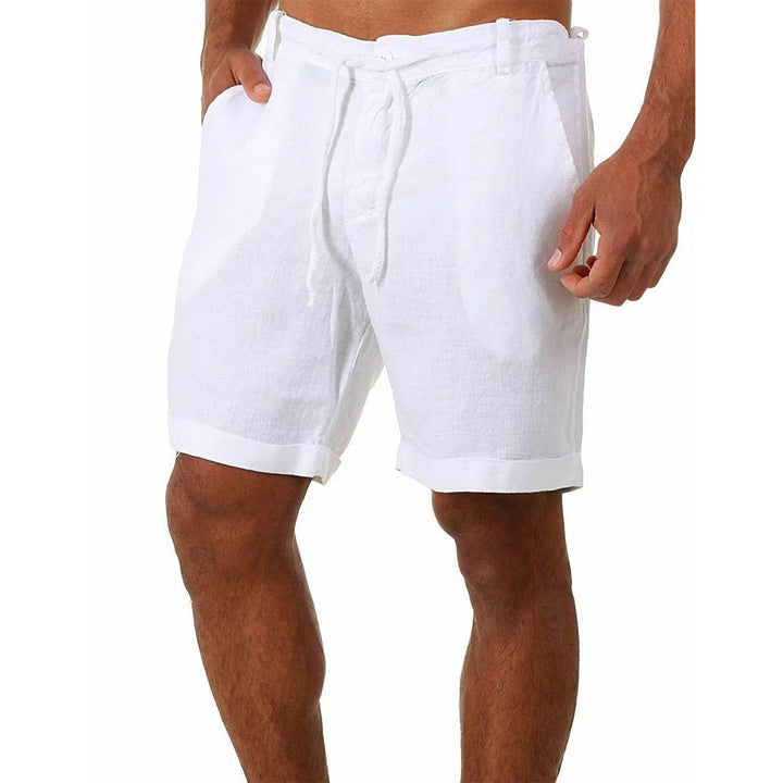 Theo | Effortless Summer Drawstring Linen Shorts